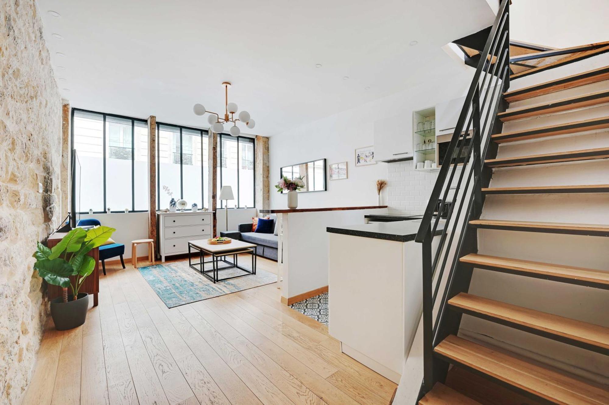 Appartement Duplex Pour 6 A Republique Confort Et Centralite Parijs