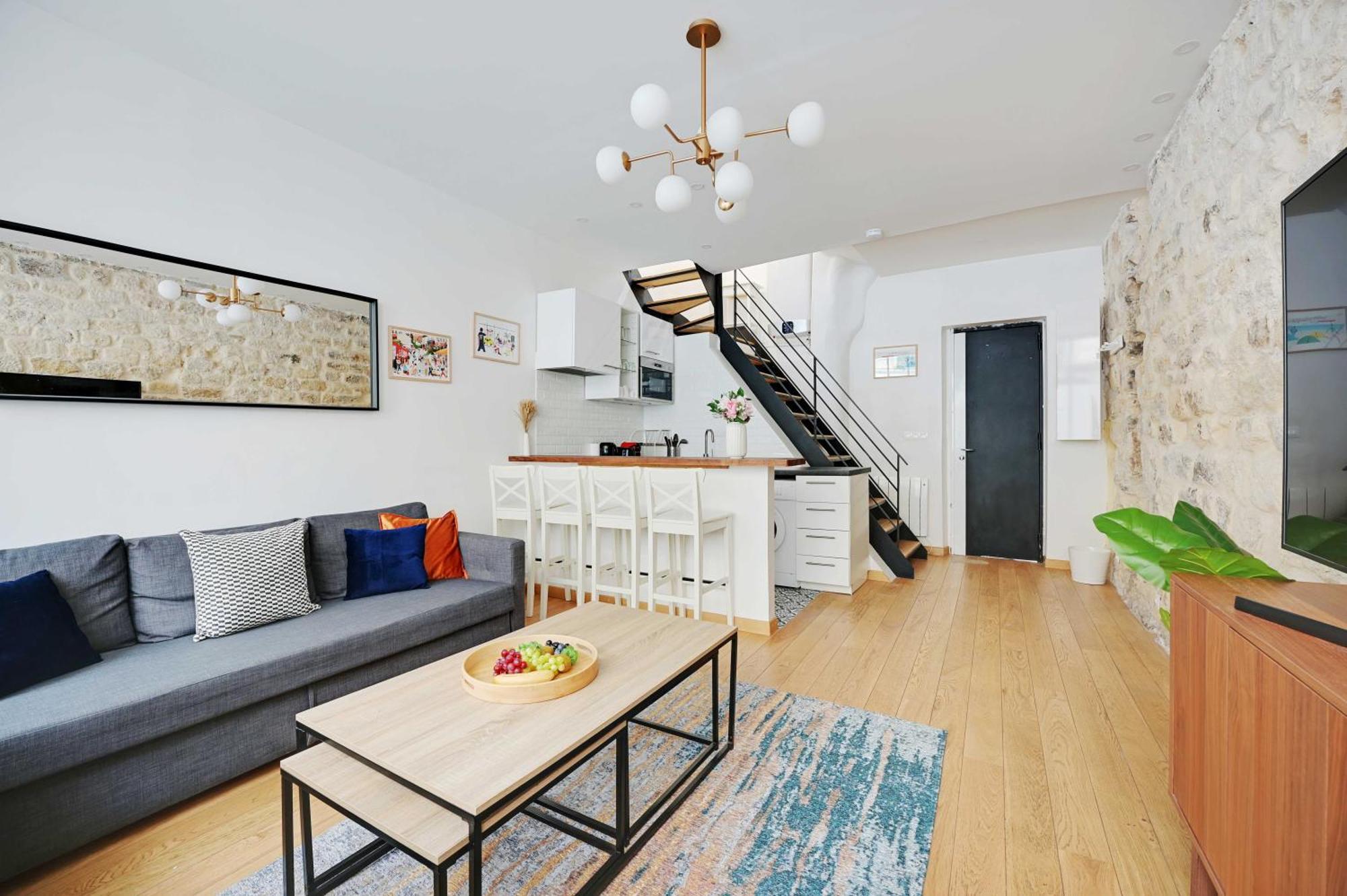 Duplex Pour 6 A Republique Confort Et Centralite
